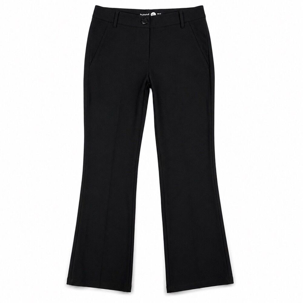 Betabrand Dress Pant Yoga Pants Womens XS Petite Black Bootcut Stretch Work